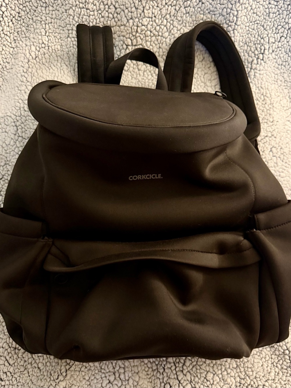 Corkcicle Lotus Black Backpack Cooler